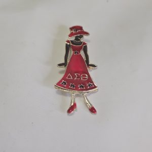 “Oh, to Be a Delta Girl” Brooch