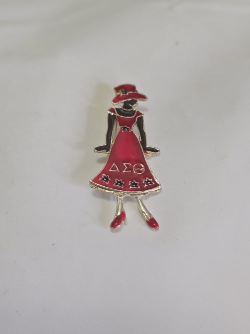 “Oh, to Be a Delta Girl” Brooch